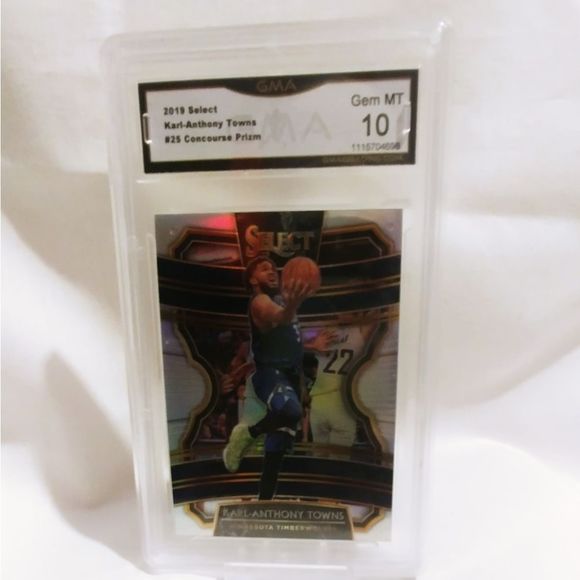 2019 Karl Anthony Towns Select GMA 10 - Picture 3 of 3